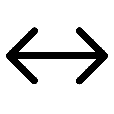 Bidirectional Arrow (24px) Free Open-Source SVG Icon (Octicons)