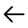 Left Arrow (24px) Free Open-Source SVG Icon