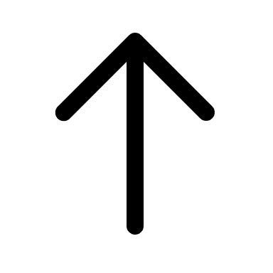 Upward Arrow (24px) Free Open-Source SVG Icon (Octicons)