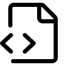 File with Code (24px) Free Open-Source SVG Icon