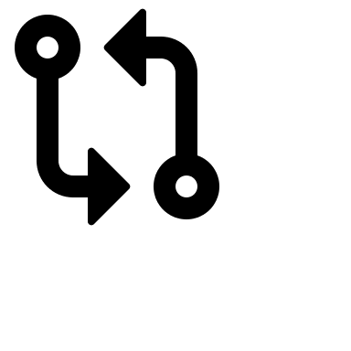 Git Compare Version Control (16) Free Open-Source SVG Icon (Octicons)