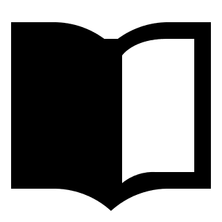 Left-To-Right Reading Book (OOUI) Free Open-Source SVG Icon (OOUI)