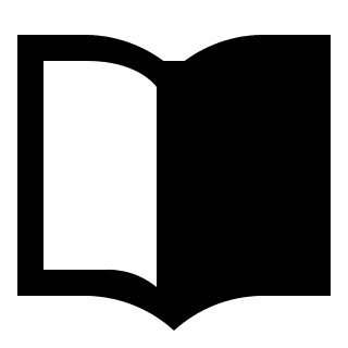 Right-to-Left Book Free Open-Source SVG Icon (OOUI)