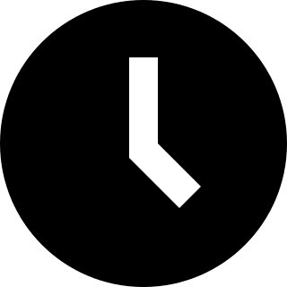 Clock (OOUI) Free Open-Source SVG Icon (OOUI)