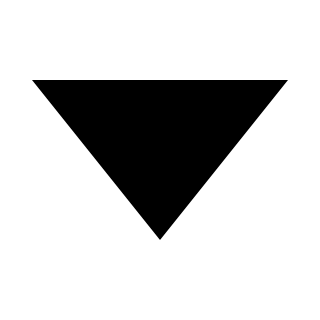 Downward Triangle Shape Free Open-Source SVG Icon (OOUI)