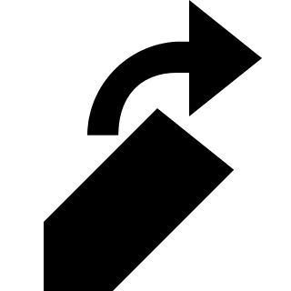 Right-to-Left Undo Edit Action (OOUI) Free Open-Source SVG Icon (OOUI)