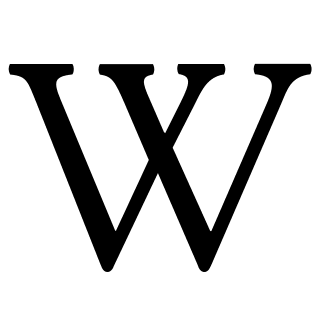 Wikipedia Logo Free Open-Source SVG Icon (OOUI)