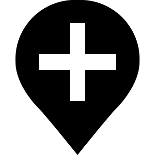 Add Map Pin Location (OOUI) Free Open-Source SVG Icon (OOUI)