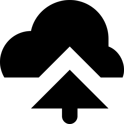 Cloud Upload Action Free Open-Source SVG Icon (Open Iconic)