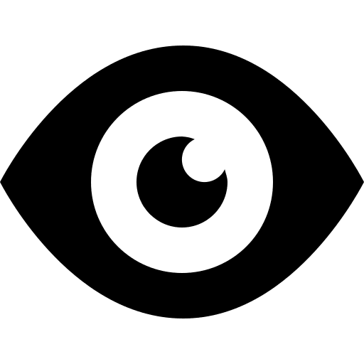 Eye Symbol Free Open-Source SVG Icon (Open Iconic)