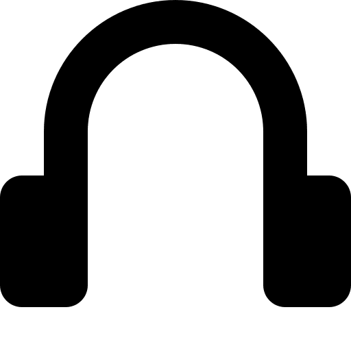 Headphones (Open Iconic) Free Open-Source SVG Icon (Open Iconic)