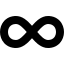 Infinity Symbol Free Open-Source SVG Icon