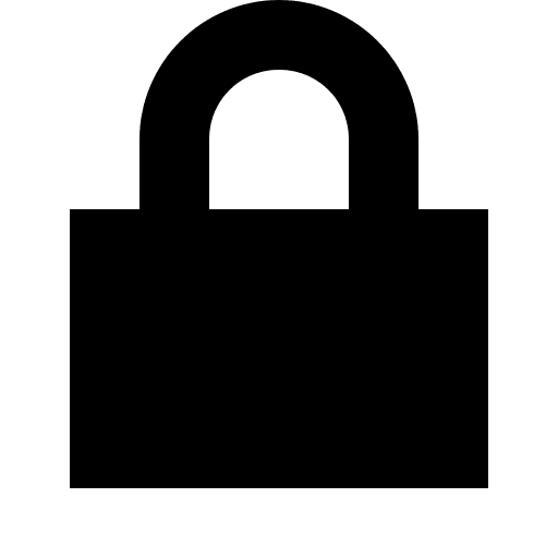 Locked Lock Symbol Free Open-Source SVG Icon (Open Iconic)