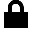 Locked Lock Symbol Free Open-Source SVG Icon