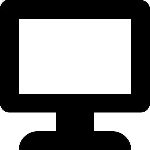 Computer Monitor Display Free Open-Source SVG Icon (Open Iconic)