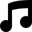 Musical Note Symbol Free Open-Source SVG Icon