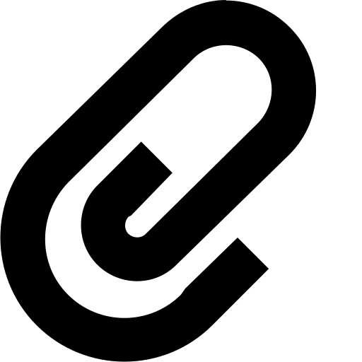 Paperclip (Open Iconic) Free Open-Source SVG Icon (Open Iconic)