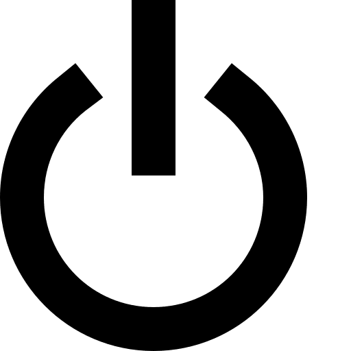 Power Standby Mode (Open Iconic) Free Open-Source SVG Icon (Open Iconic)