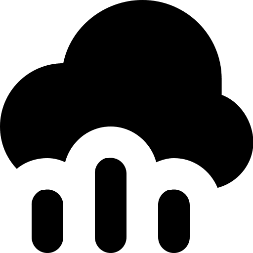 Rain Weather Symbol Free Open-Source SVG Icon (Open Iconic)