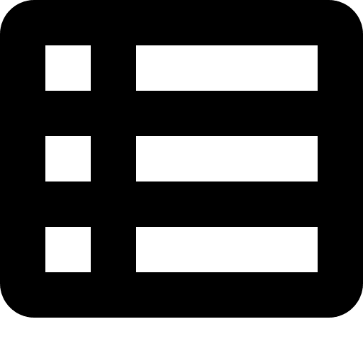 Spreadsheet Document Free Open-Source SVG Icon (Open Iconic)