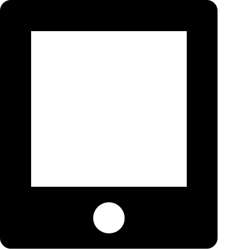 Tablet Device Free Open-Source SVG Icon (Open Iconic)