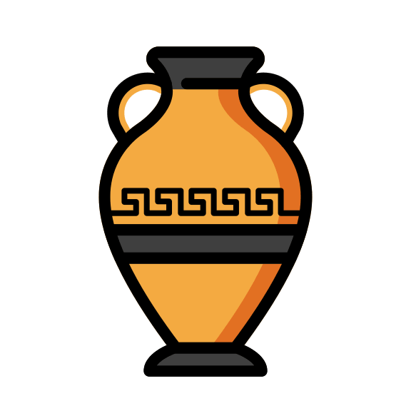 Amphora Vessel Free Open-Source SVG Icon (OpenMoji)