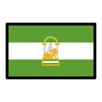 Andalusia Flag Free Open-Source SVG Icon