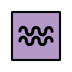 Aquarius Zodiac Sign Free Open-Source SVG Icon