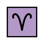 Aries Zodiac Sign Free Open-Source SVG Icon