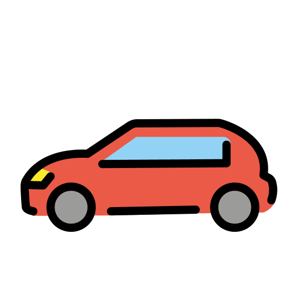 Automobile Vehicle Free Open-Source SVG Icon (OpenMoji)