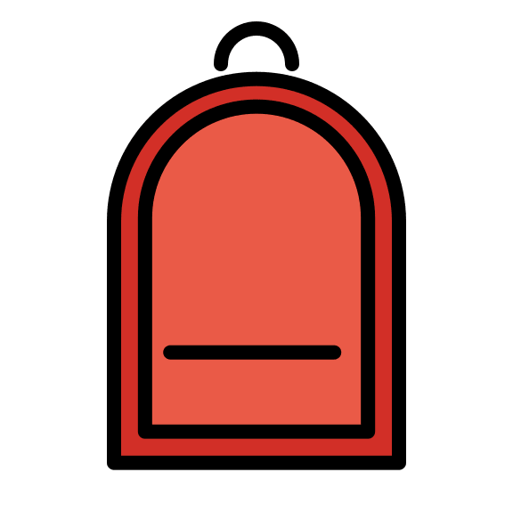 Backpack (OpenMoji) Free Open-Source SVG Icon (OpenMoji)