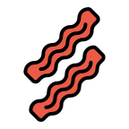 Bacon (OpenMoji) Free Open-Source SVG Icon