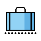 Baggage Claim Area Free Open-Source SVG Icon