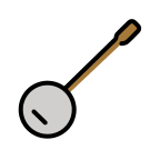 Banjo Musical Instrument Free Open-Source SVG Icon