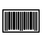 Barcode Symbol Free Open-Source SVG Icon