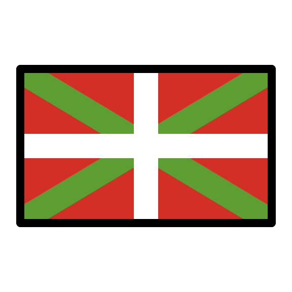 Basque Flag Free Open-Source SVG Icon (OpenMoji)