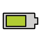 Battery Status Indicator Free Open-Source SVG Icon