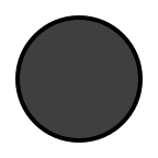 Black Circle Free Open-Source SVG Icon