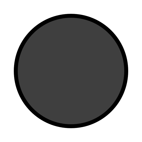 Black Circle Free Open-Source SVG Icon (OpenMoji)