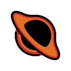 Black Hole (OpenMoji) Free Open-Source SVG Icon