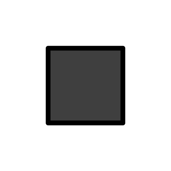 Black Medium Small Square Free Open-Source SVG Icon (OpenMoji)