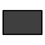 Black Rectangle Shape Free Open-Source SVG Icon