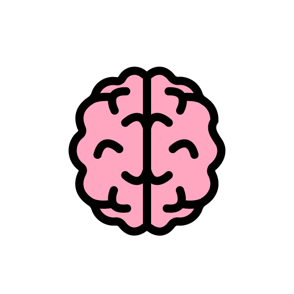 Brain Symbol Free Open-Source SVG Icon (OpenMoji)