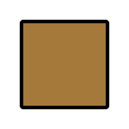 Brown Square Free Open-Source SVG Icon