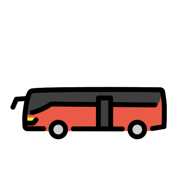 Bus Transport Vehicle Free Open-Source SVG Icon (OpenMoji)