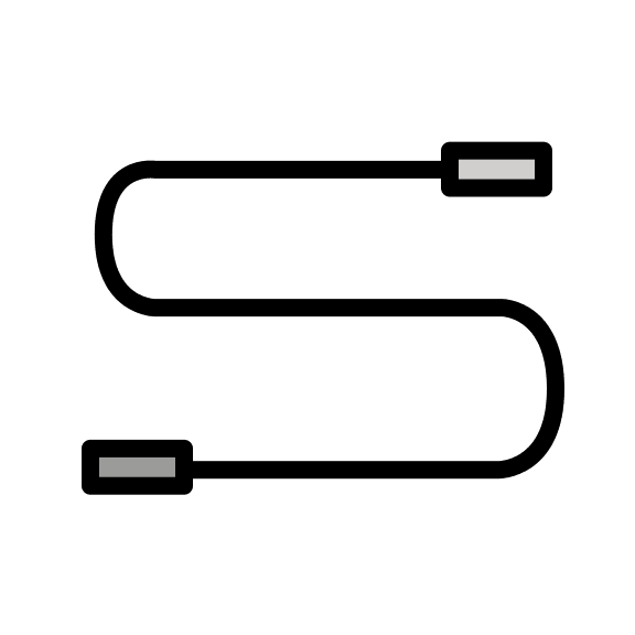 Cable Connection Free Open-Source SVG Icon (OpenMoji)