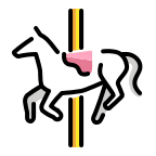 Carousel Horse Free Open-Source SVG Icon