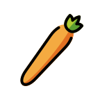 Carrot Vegetable Free Open-Source SVG Icon