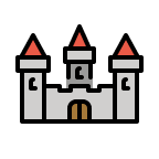 Castle Structure Free Open-Source SVG Icon