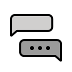 Chat Conversations Free Open-Source SVG Icon